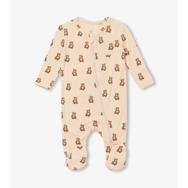 Teddy Bear Classic Zip Footy Sleeper