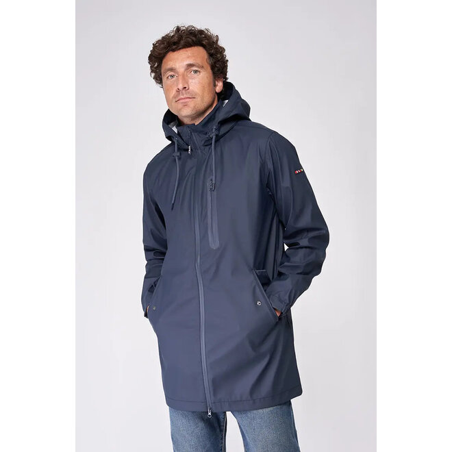 Men's Long Polyurethane Raincoat (2 colours)