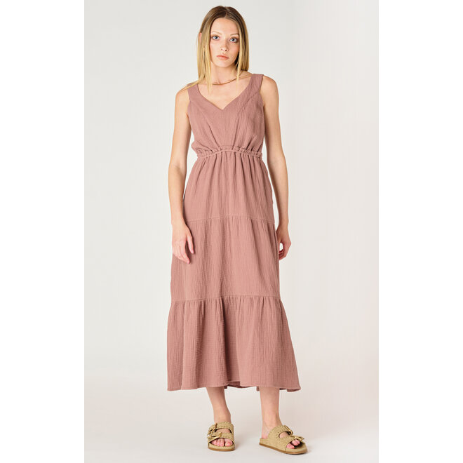 Woven Tiered Dress