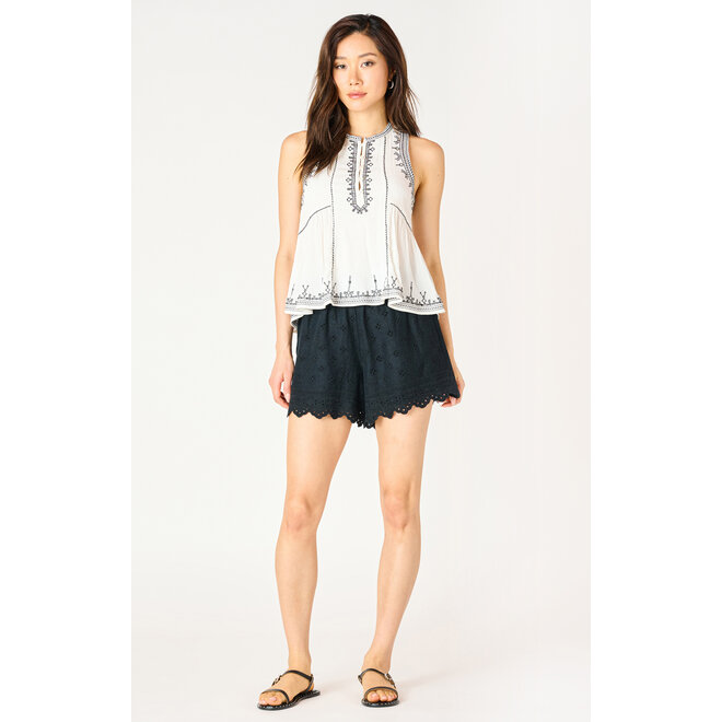 Embroidered Tank