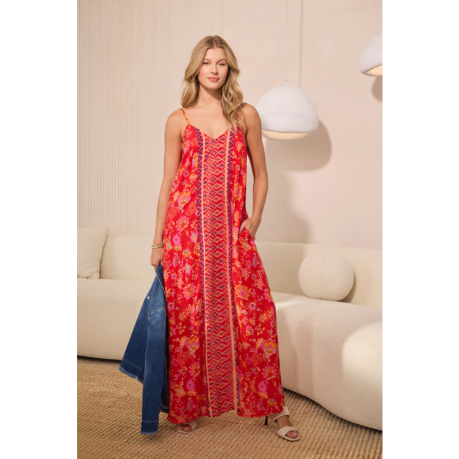 Floral Flowy Maxi Dress