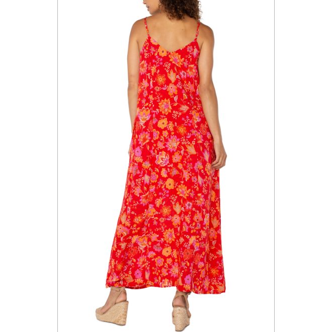 Floral Flowy Maxi Dress