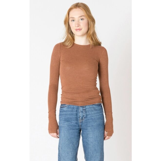 Brushed Crewneck Tee (2 Colours)