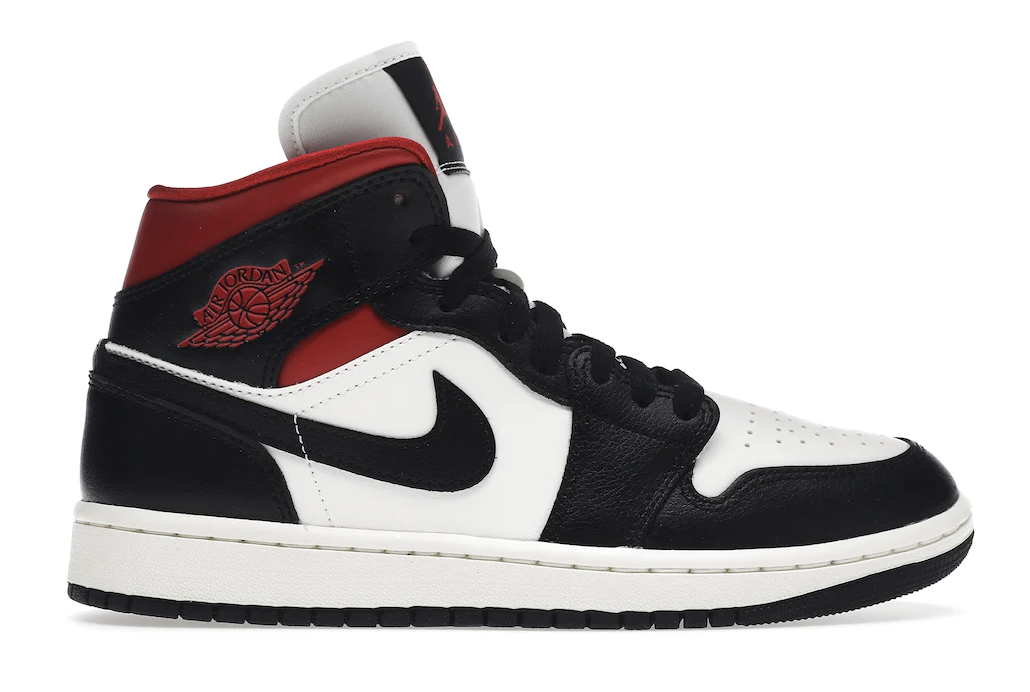 jordan jordan 1 mid black / gym red - Quartier General Trois-Rivières