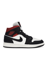 jordan jordan 1 mid black / gym red