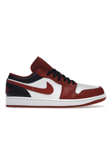 jordan jordan 1 low white / gym red / black