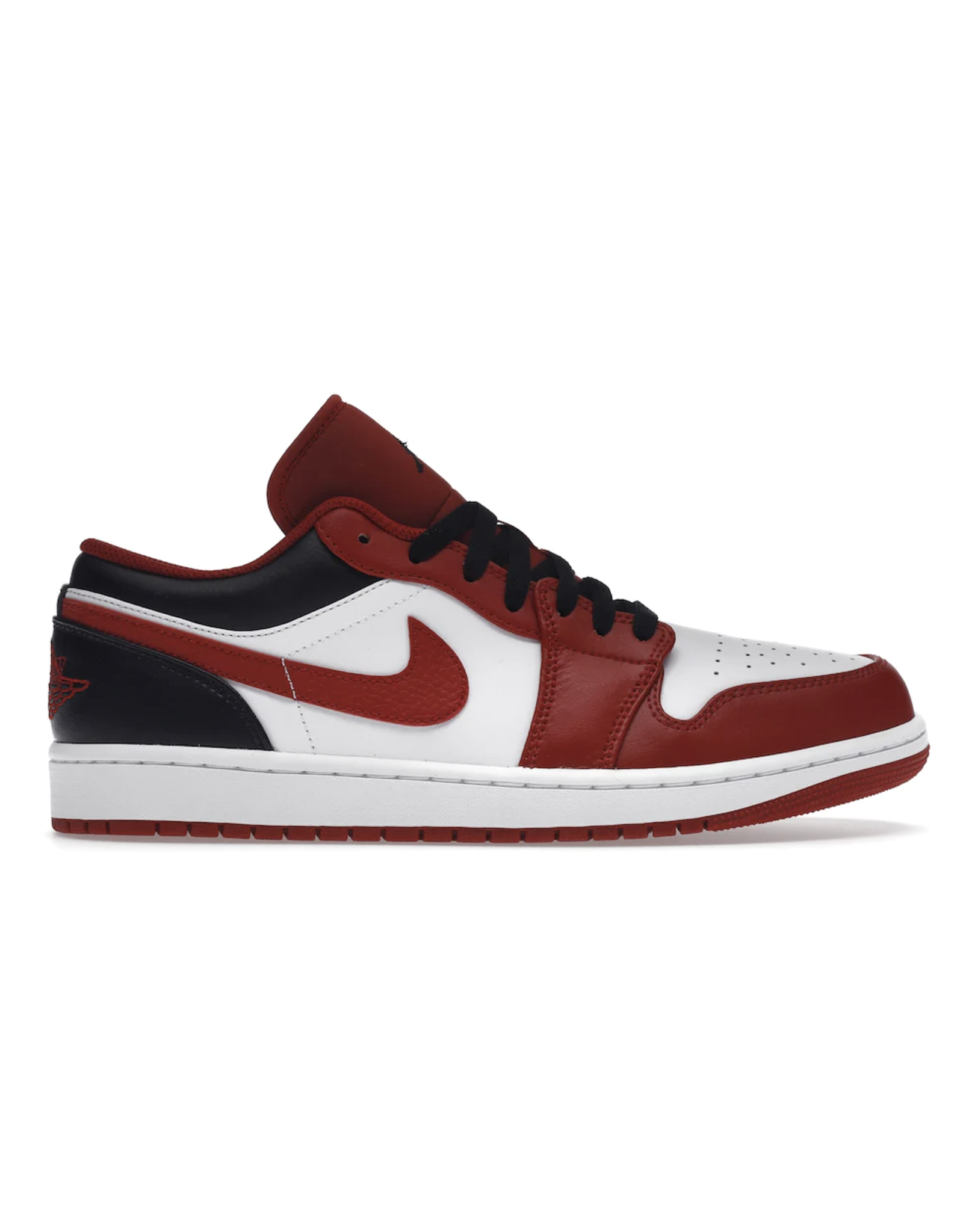 jordan jordan 1 low white / gym red / black