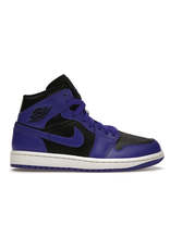 jordan jordan 1 mid black / dark concord