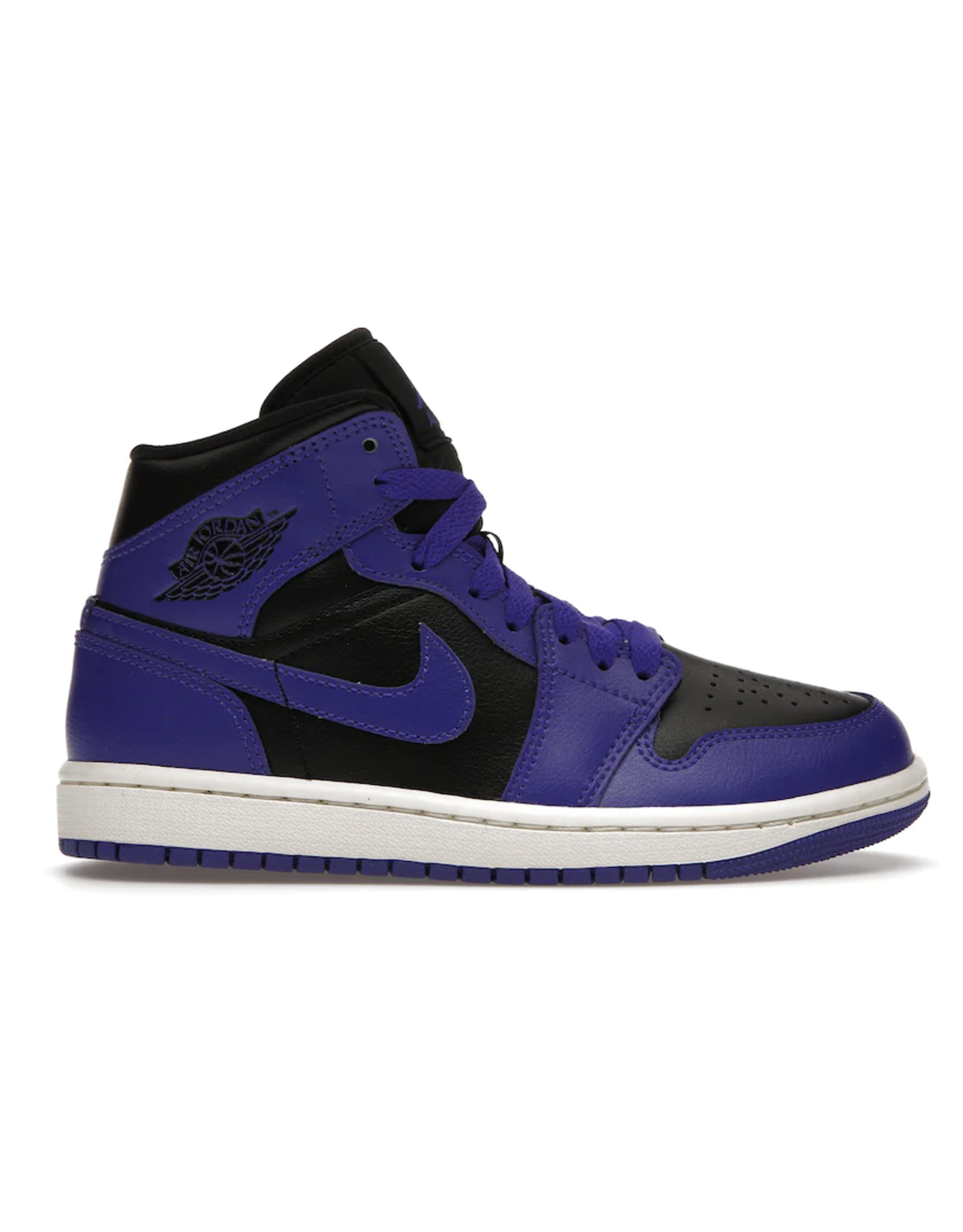 jordan jordan 1 mid black / dark concord