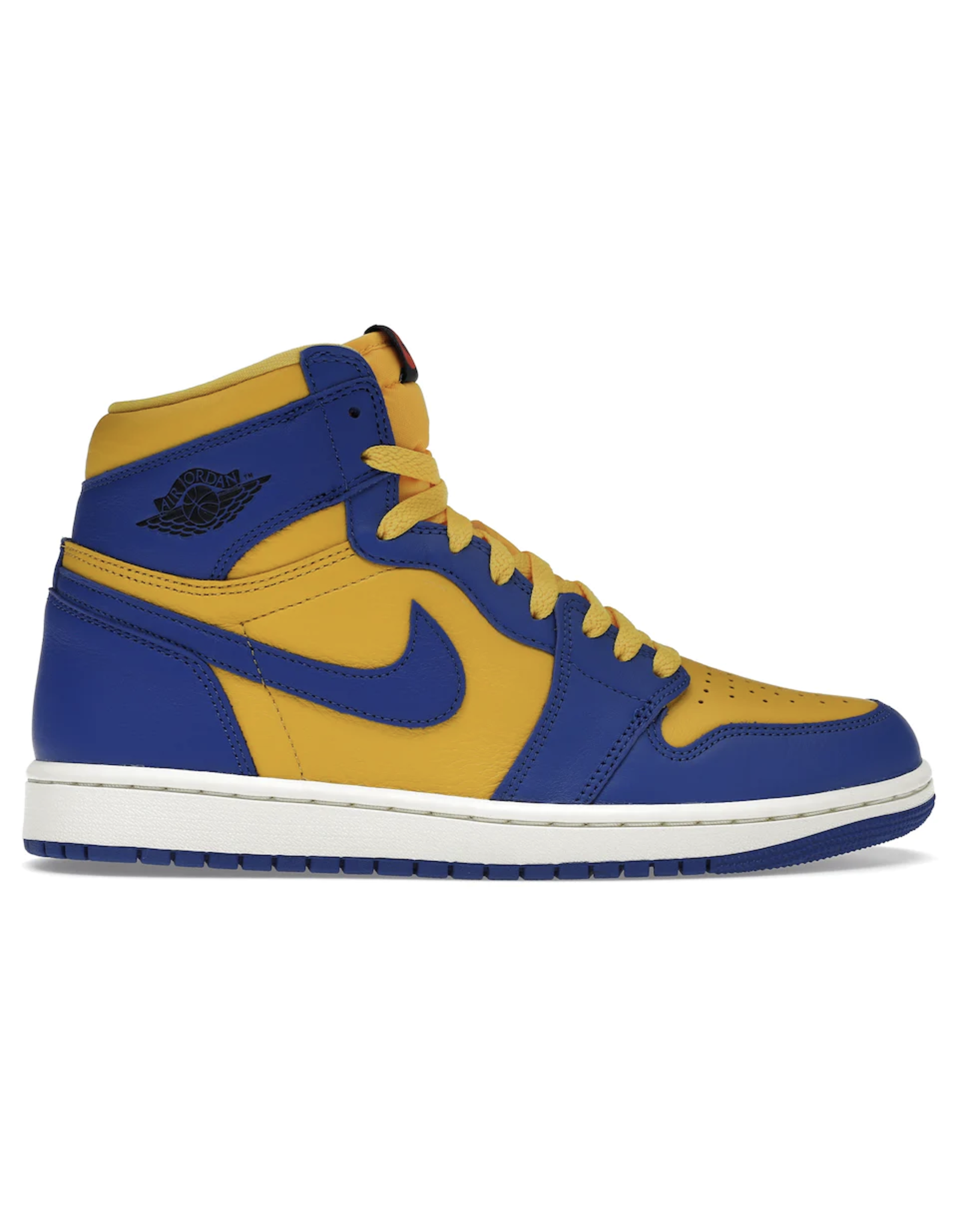 jordan jordan 1 hi game royal / varsity maize