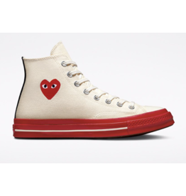 COMME DES GARÇONS converse x cdg hi red