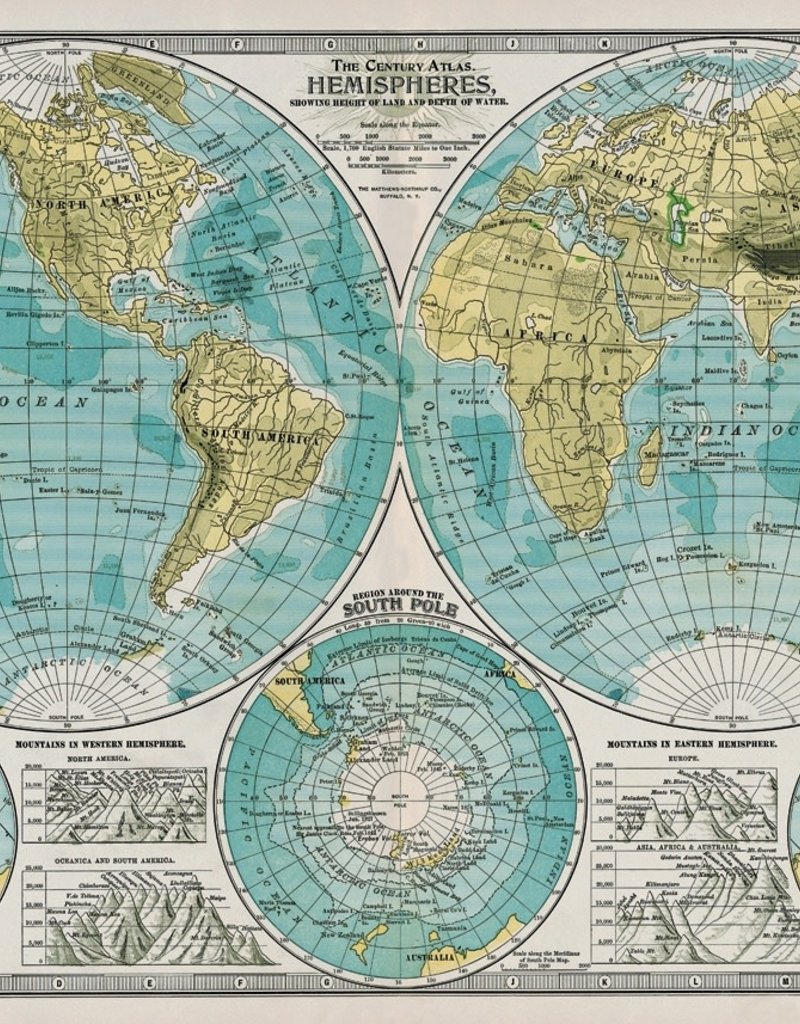 Italy Cavallini Print, Hemisphere Map, 20\ photograph relating to Printable Maps of Italy called Italy Cavallini Print, Hemisphere Map, 20\