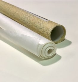 Chinese Mulberry Roll, Natural White 27" x 11 yards, 30 gsm