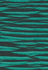 Electric Zigzag, Teal Green, 20" x 30"