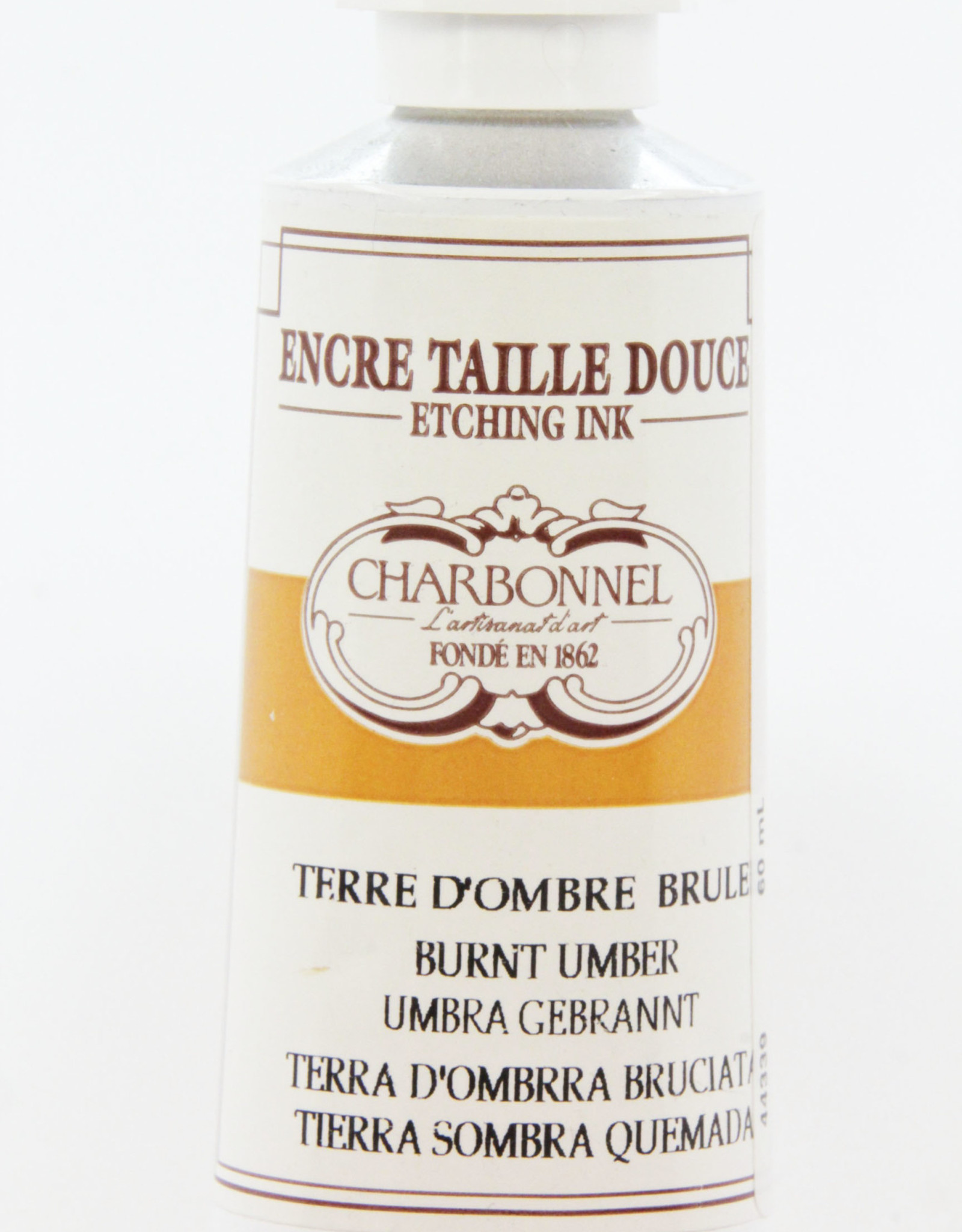 Charbonnel, Etching Ink, Burnt Umber, Series 2, 60ml, Tube