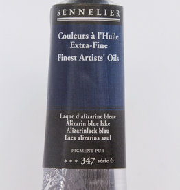Sennelier, Fine Artists’ Oil Paint, Alizarin Blue Lake, 347, 40ml Tube, Series 6