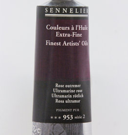 Sennelier, Fine Artists’ Oil Paint, Ultramarine Rose, 953, 40ml Tube, Series 2