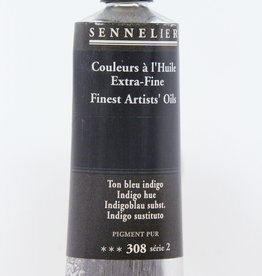 Sennelier, Fine Artists’ Oil Paint, Indigo Hue, 308, 40ml Tube, Series 2