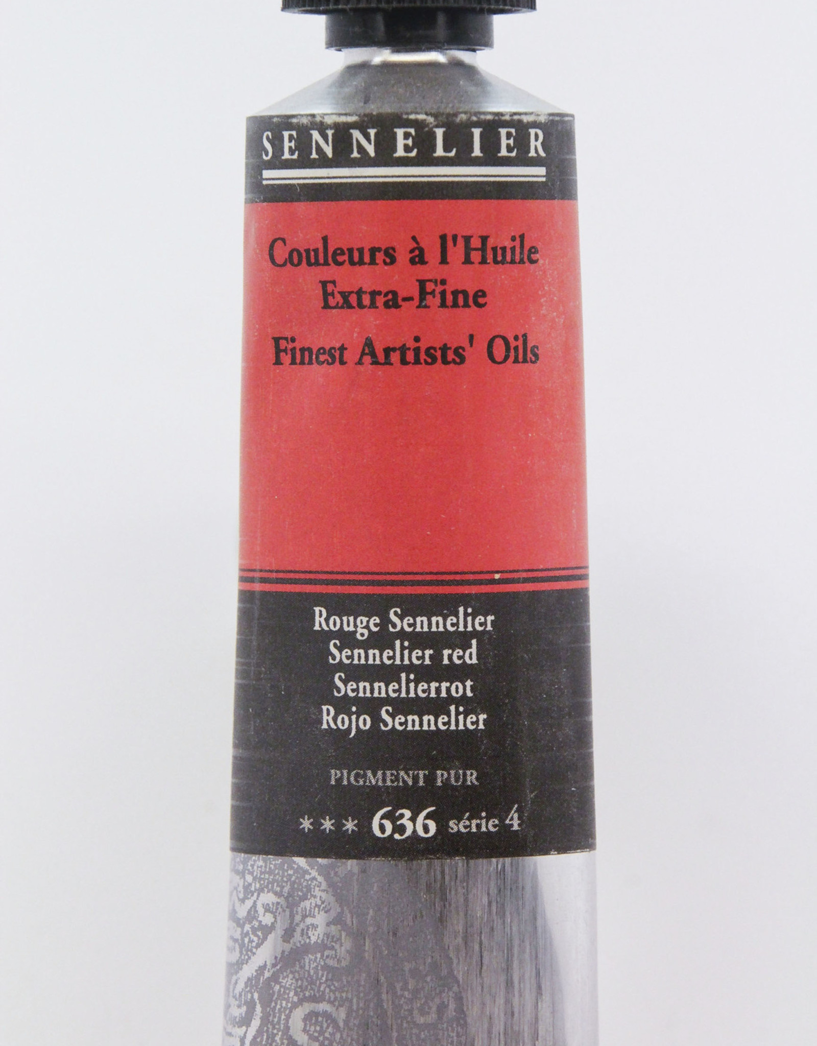 Sennelier, Fine Artists’ Oil Paint, Sennelier Red, 636, 40ml Tube, Series 4