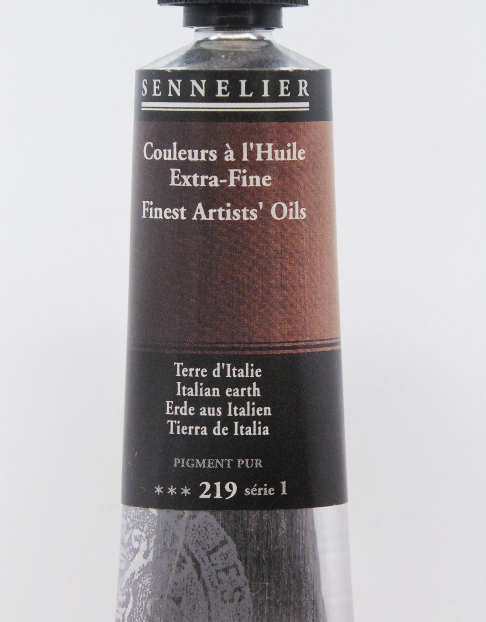 Sennelier, Fine Artists’ Oil Paint, Italian Earth, 219, 40ml Tube, Series 1