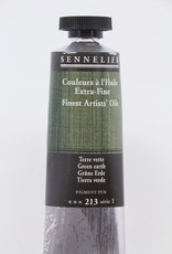 Sennelier, Fine Artists’ Oil Paint, Green Earth, 213, 40ml Tube, Series 1