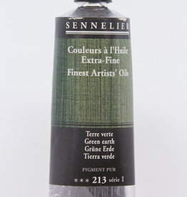 Sennelier, Fine Artists’ Oil Paint, Green Earth, 213, 40ml Tube, Series 1