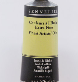 Sennelier, Fine Artists’ Oil Paint, Nickel Yellow, 576, 40ml Tube, Series 4