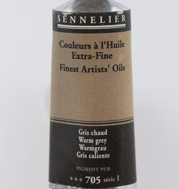 Sennelier, Fine Artists’ Oil Paint, Warm Grey, 705, 40ml Tube, Series 1
