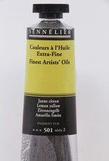 Sennelier, Fine Artists’ Oil Paint, Lemon Yellow, 501, 40ml Tube, Series 2
