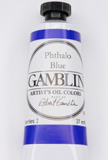 Gamblin Oil Paint, Phthalo Blue, Series 2, Tube 37ml