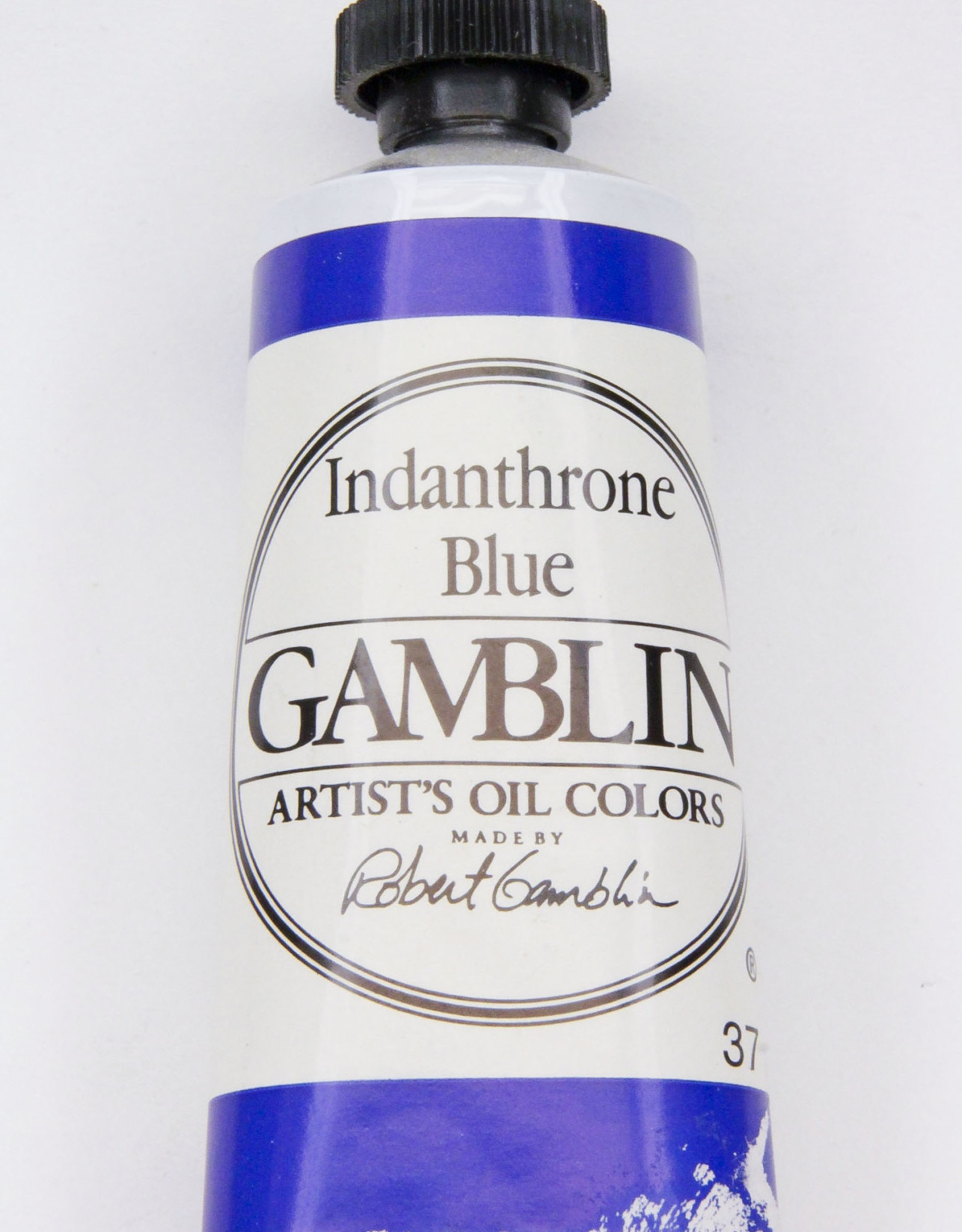 Gamblin Oil Paint, Indanthrone Blue, Series 3, Tube 37ml