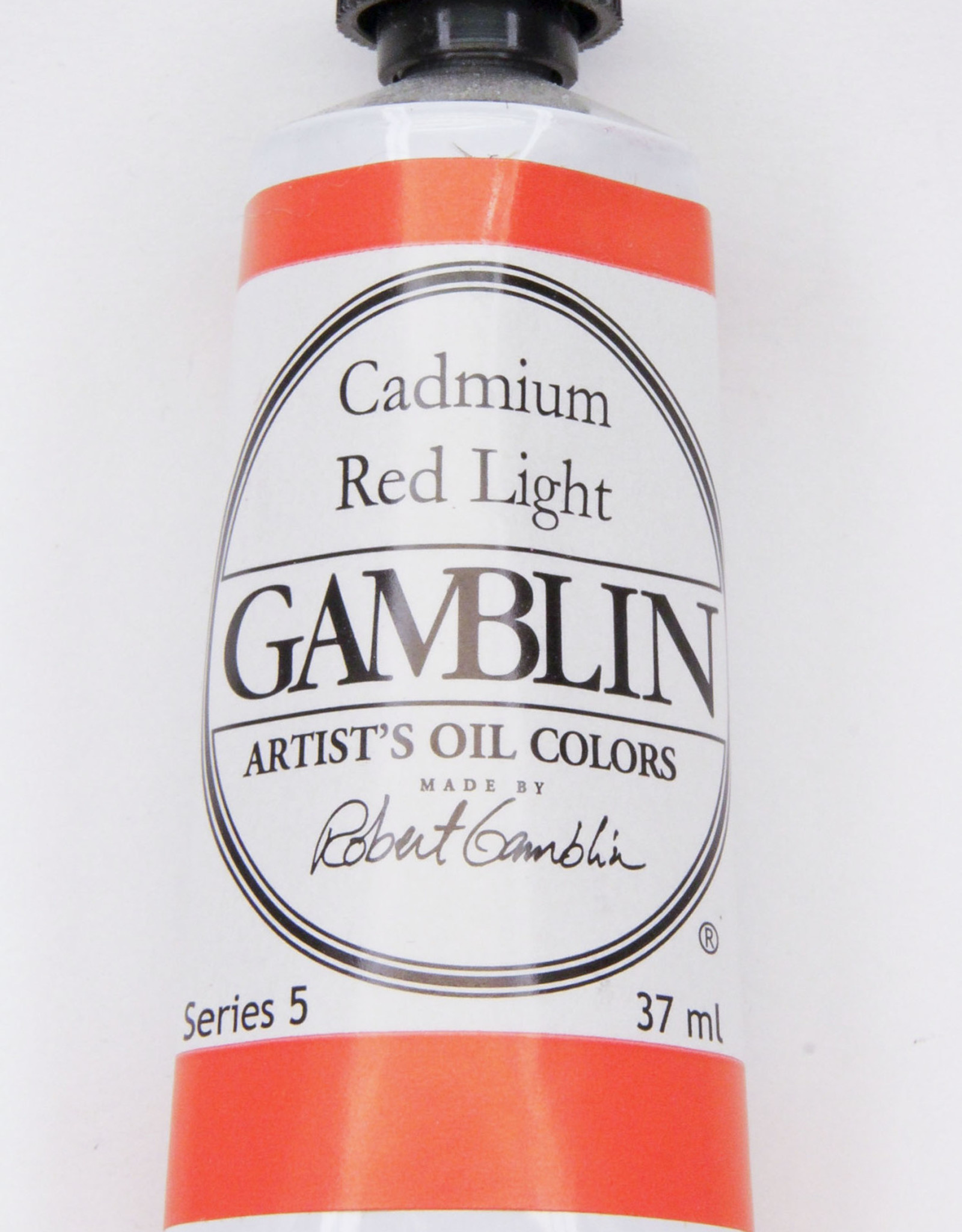 Gamblin Oil Paint, Cadmium Red Light, Series 5, Tube 37ml