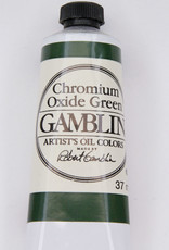 Gamblin Oil Paint, Chromium Oxide Green, Series 3, Tube 37ml