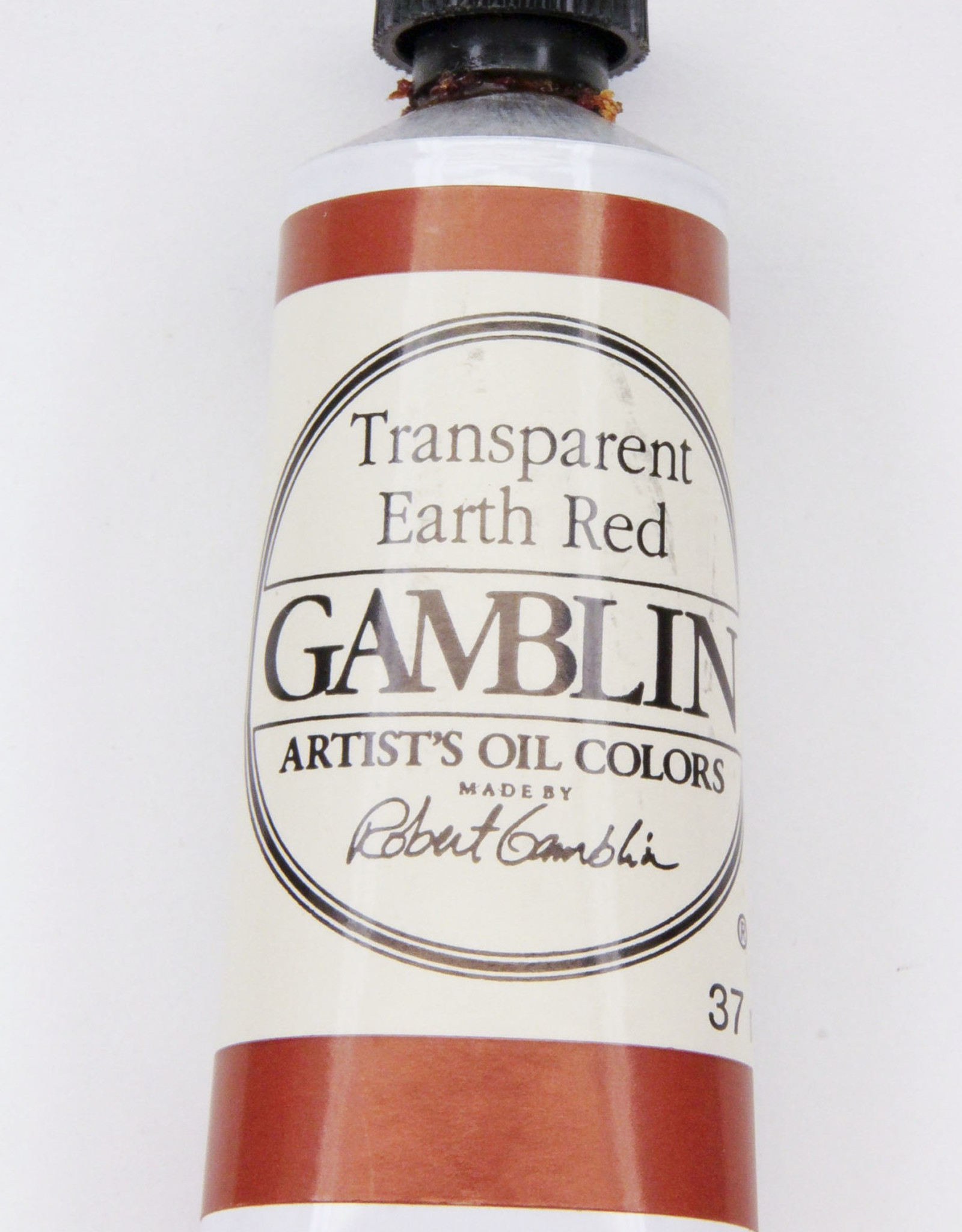 Gamblin Oil Paint, Transparent Earth Red, Series 3, Tube 37ml