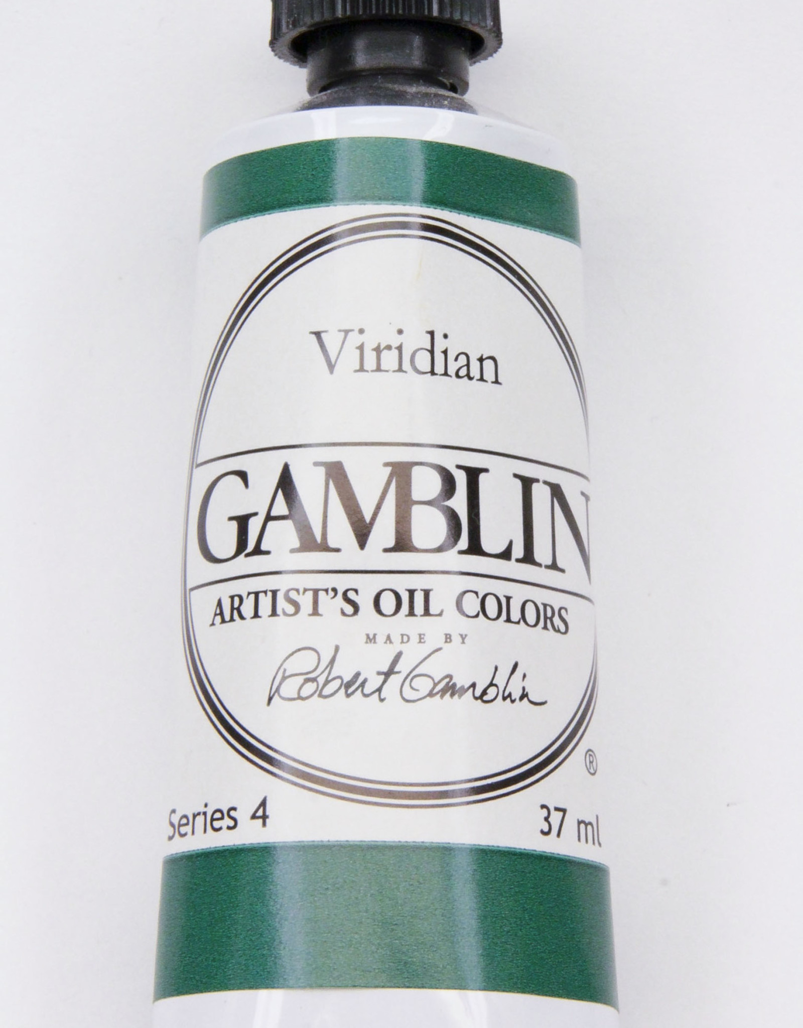 Gamblin Oil Paint, Viridian, Series 4, Tube 37ml