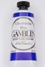 Gamblin Oil Paint, Ultramarine Blue, Series 2, Tube 37ml