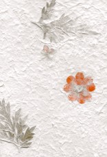 Thai Garden Orange Flower, 22" x 30"