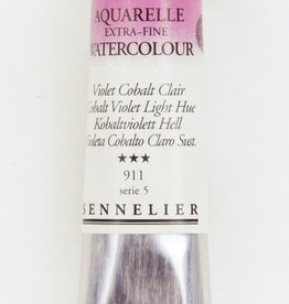 Sennelier, Aquarelle Watercolor Paint, Cobalt Violet Light Hue, 911, 10ml Tube, Series 5