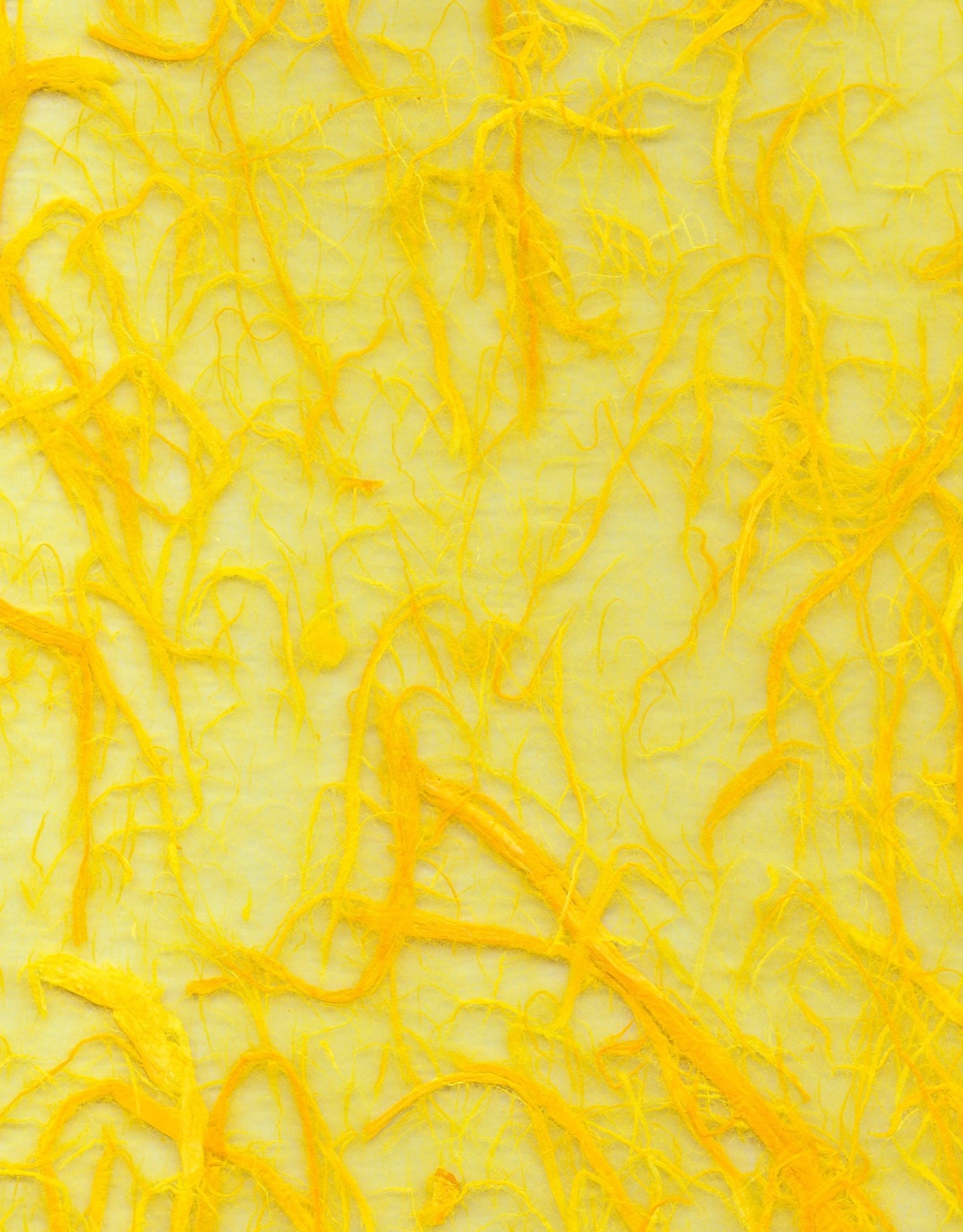 Thai Chunky Kozo Daffodil Yellow, 25" x 37"