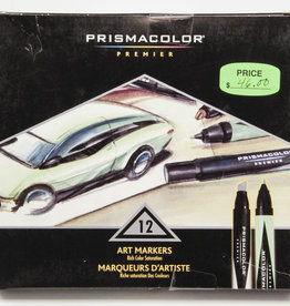 Prismacolor Markers, Set of 12 Natural Colors