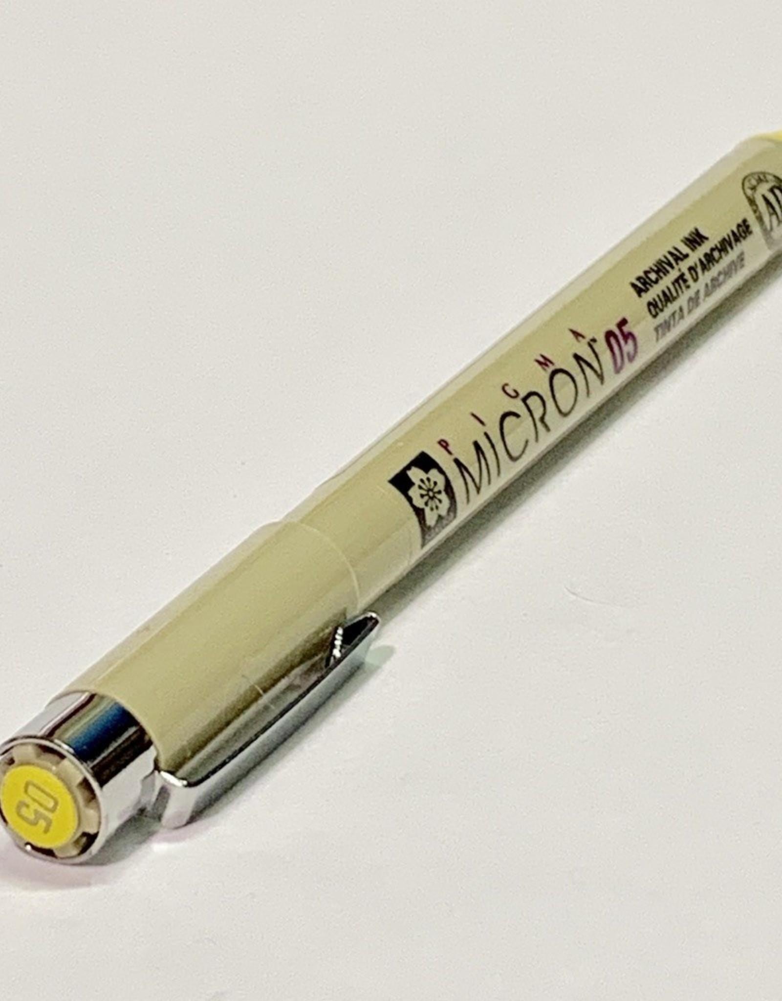 Sakura Micron Yellow Pen 05 .45mm
