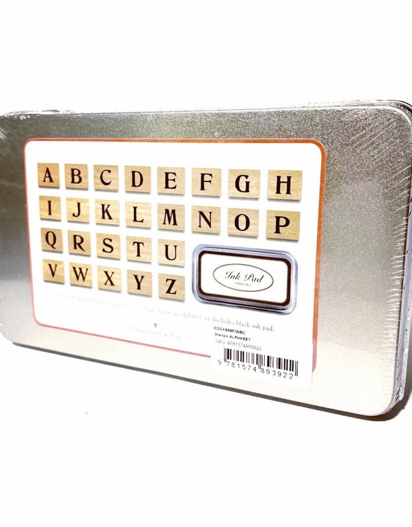 Rubber Stamp Set Alphabet