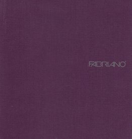 Fabriano EcoQua Blank Notebook, Wine, 5.75” x 8.25” 40 Sheets