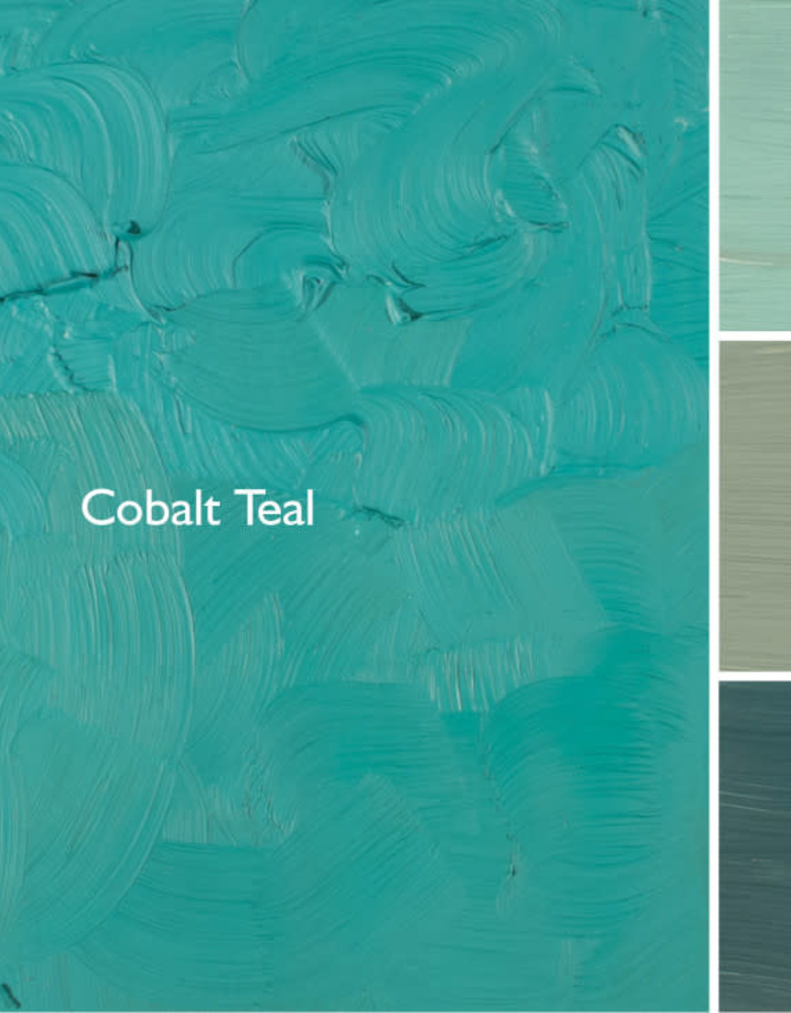 Gamblin Oil Paint, Cobalt Teal, Series 4, Tube 37ml