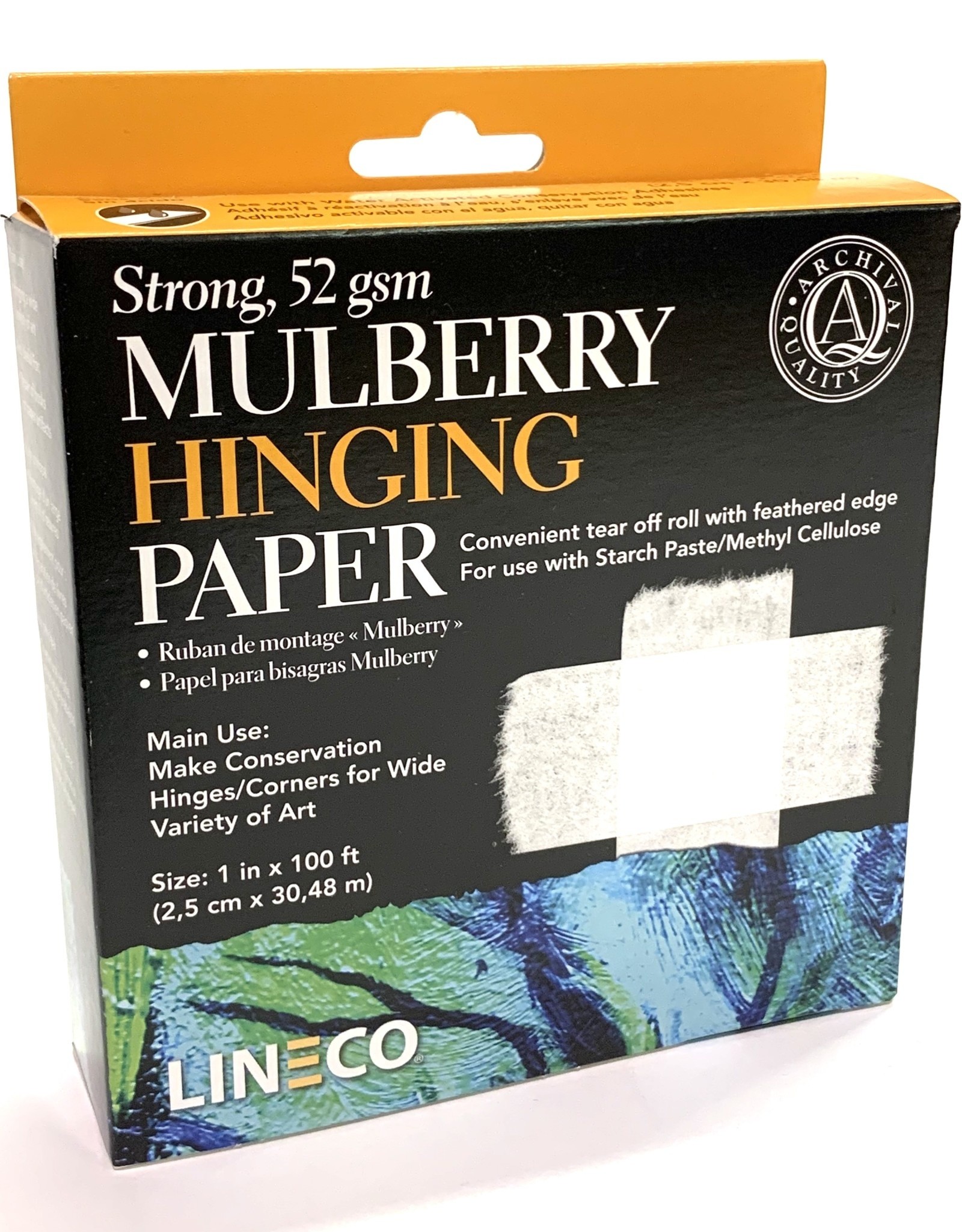 Mulberry Hinging Tape, 1" x 100'