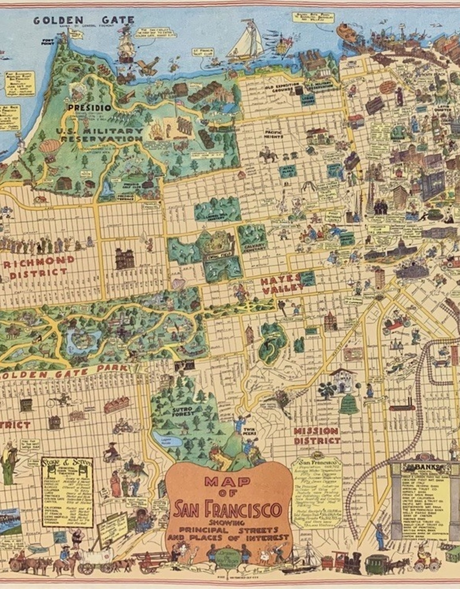San Francisco Poster Print