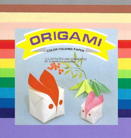 Origami, 7" x 7", 3 Different Sizes, Multi Color Folding Paper, 60 Total Sheets