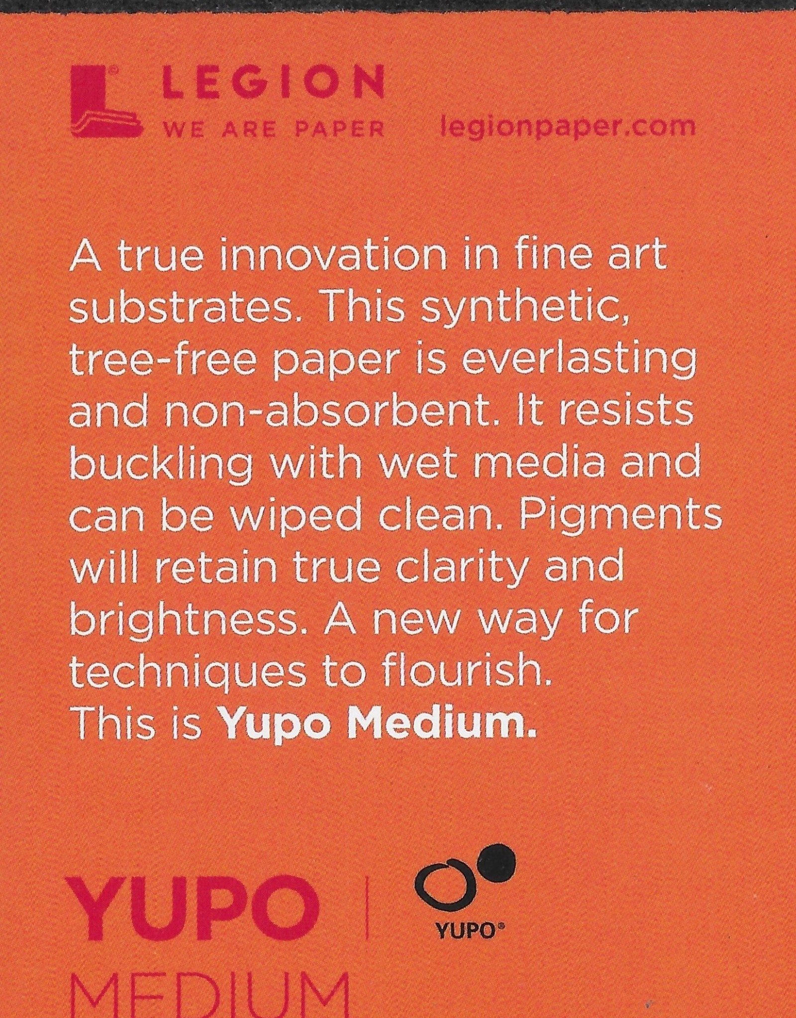Yupo Medium, 2.5" x 3.75" 10 Sheet Pad
