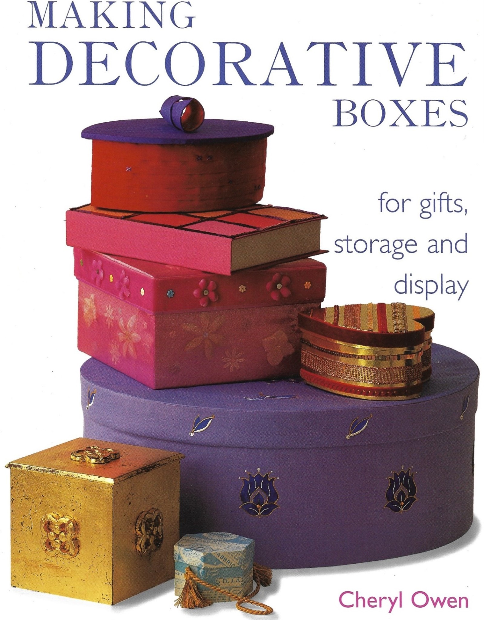 Making Decorative Boxes for Gifts and Display