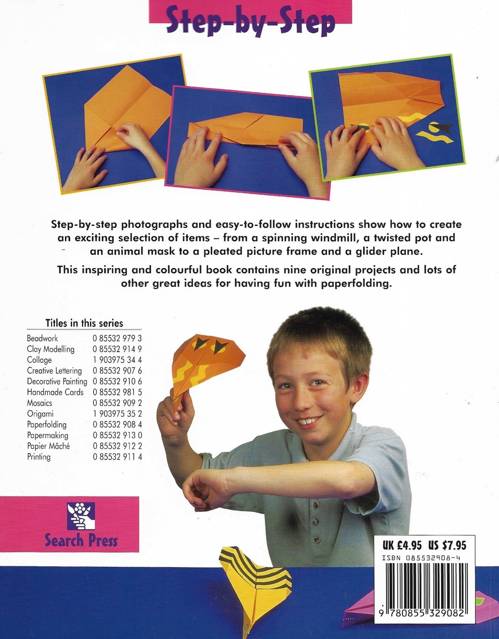 Paperfolding Step-by-Step, 32 Pages, Soft Back Book